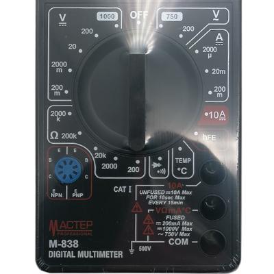 Мультиметр M838, Master Professional