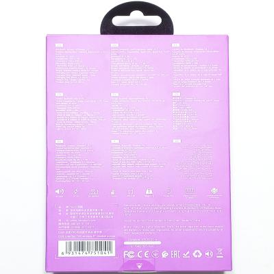 Беспроводные наушники HOCO ES59, bluetooth, в кейсе, фиолетовый