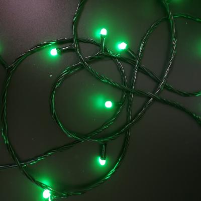 Гирлянда катушка, 50м, 240LED, 8mm, матовый, зел. LX-91