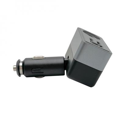 Разветвитель прикуривателя, 1 гнездо+1xUSB+2USB-C, HOCO Z65A, черный