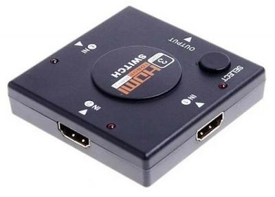 Селектор HDMI, 1x3 с кнопкой /140204/