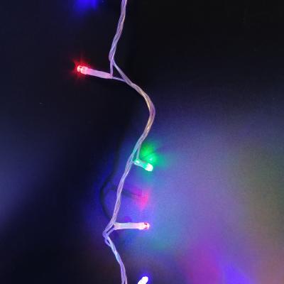 Гирлянда нитевая, 6м, 100LED, RGB, с контроллером, IP44, П.П. SB-RGBIP44-6m