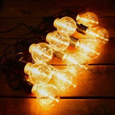Гирлянда белт-лайт, уличная, 5м, 10LED, т.бел, шаг 50см, лампы в компл
