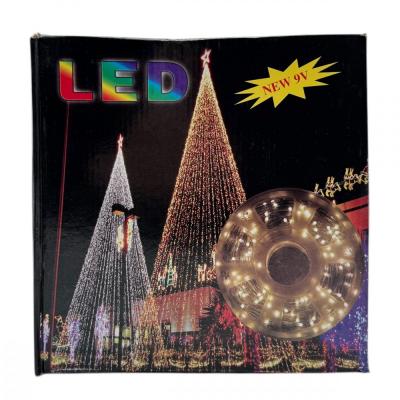 Гирлянда катушка, 100м, 480LED, 8mm, цилиндр, RGB. LX-493