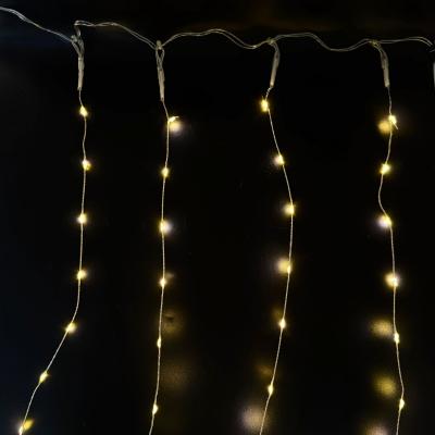 Гирлянда дождь, 2,0м/0,75м, LED, т.бел. LX-3-58 трубка