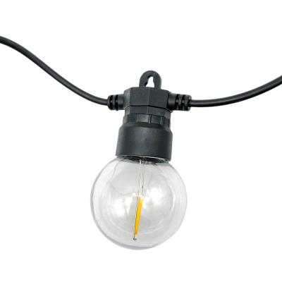 Гирлянда белт-лайт, уличная, 10м, 20LED, теплый белый, шаг 50см, лампы в компл., OG-LDG24