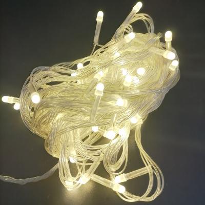 Гирлянда нитевая, 50м, 240LED, т.бел. матовый диод, П.П. LX-106