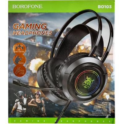 Наушники BOROFONE BO103 Surpass игровая гарнитура, черный