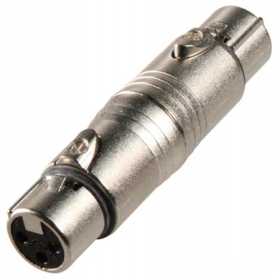 Переходник гн.XLR - гн.XLR металл