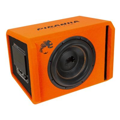 Автосабвуфер DL Audio Piranha 12A V2 оранжевый (активный), 300Вт/800Вт