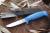 Нож Morakniv Basic 546, туристический, нержавеющая сталь, ножны, синий