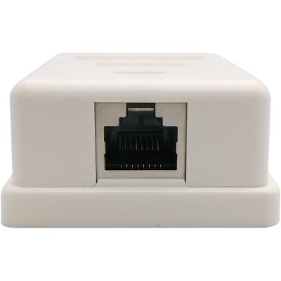 Розетка компьютерная NAS212 RJ-45 кат.5e внешняя, экранированная, 1 порт