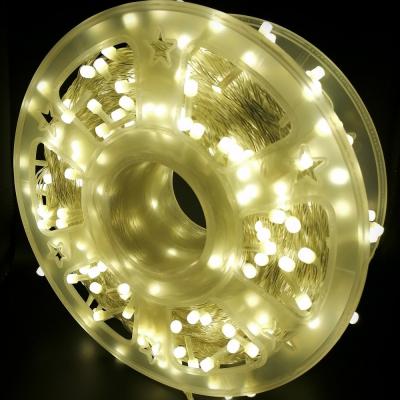 Гирлянда катушка, 50м, 240LED, 8mm, New, т.бел. П.П. LX-240