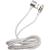 Кабель 2 в 1 USB - Lightning 8pin+micro USB, 1,2м, HOCO U18 Series Multi-functional, белый