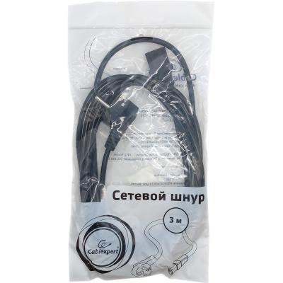 Шнур питания C13 3,0м Gembird EURO PC-186-10