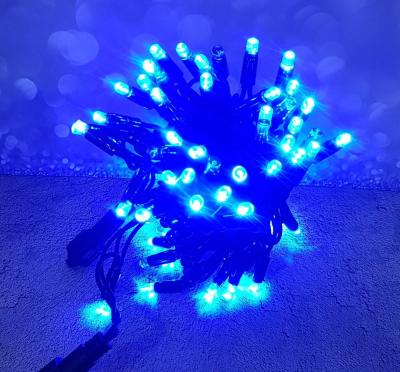 Гирлянда нитевая уличная, 10м, 80LED, син., Ч.П., LX-108 / HL-17