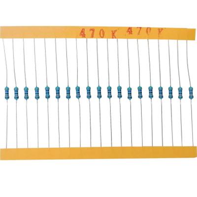 Набор выводных резисторов 600R1, 1/4W, 10R-1M, 30 ном. по 20шт. (KZY-kit2)