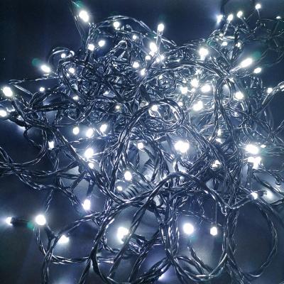 Гирлянда нитевая уличная, 20м, 160LED, бел./2 LED мерц, Ч.П. LX-223