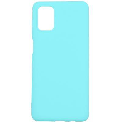 Чехол-накладка Galaxy M51 (2020), More choice Silicone MATTE (Turquoise)