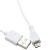 Кабель USB - micro USB, 1,0м, Robiton P5, белый