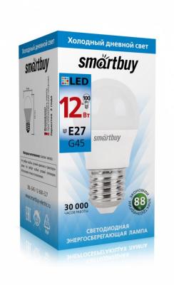 LED лампа G45/12W/6000/E27, Smartbuy