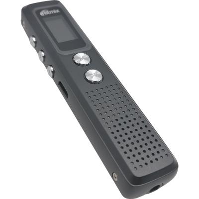 Диктофон RITMIX RR-120 4Gb черный (MP3,WAV, аудиоплеер)
