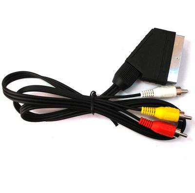 SCART-3RCA, 5,0м, СИГНАЛ 