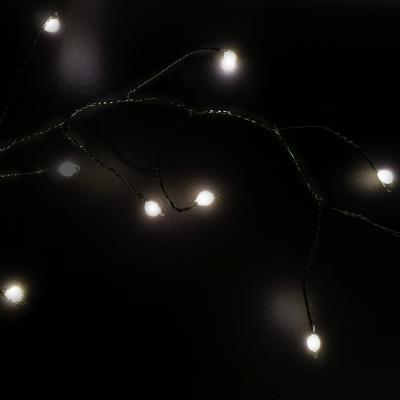 Гирлянда провол. 6м, 240LED, т.бел. капельки, Luca Капельки Light /84913/