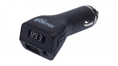 FM модулятор Ritmix FMT-A740 (AUX, USB, 12V)