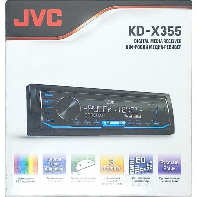 Автомагнитола JVC KD-X355  18"
