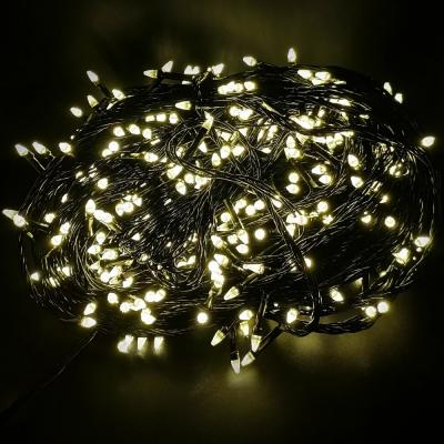 Гирлянда нитевая, 100м, 500LED, т.бел. пуля, Ч.П. LX-76