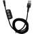 Кабель 3 в 1 USB -  Lightning 8pin+micro USB+Type C, 1,2м, HOCO U98 Sunway, черный
