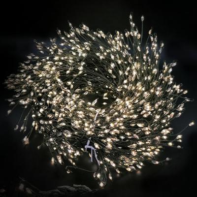 Гирлянда провол. 9м, 1440LED, т.бел. кластер, 8 функций, Luca Snake Light /87449/