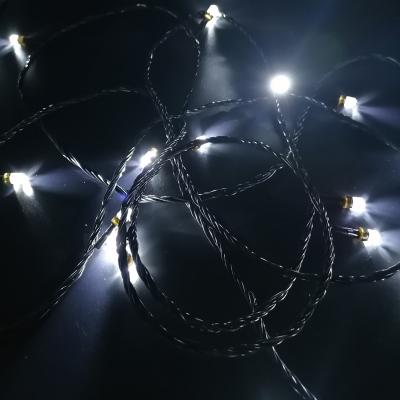 Гирлянда катушка, 50м, 240LED, 8mm, граненый, бел. LX-88