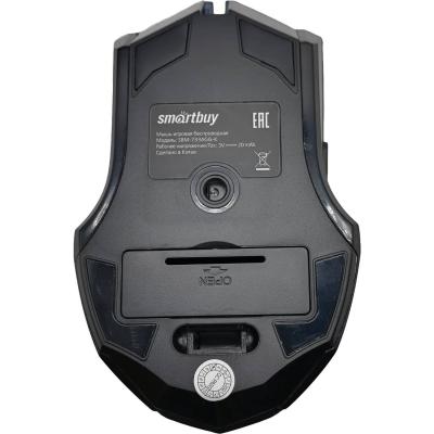 Мышь беспроводная игровая Smartbuy RUSH Dark, черная, SBM-733AGG-K