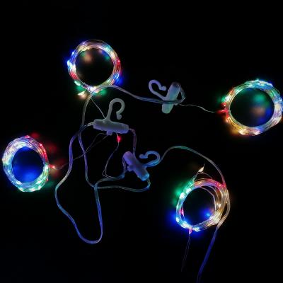 Гирлянда штора, 3,0м/1,0м, 100LED, RGB, с контроллером, IP65, пульт, USB 5В/1-2А, LDG10