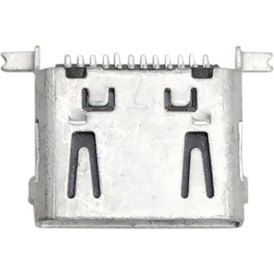 Гнездо мини USB-B на плату 12pin