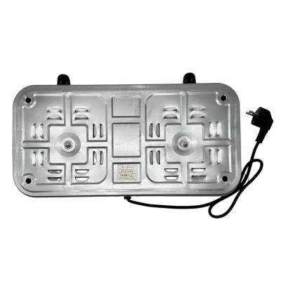 Электрическая плитка 2 конфорки, диск, Happy Panda HP-04W (2000 Вт, белый)