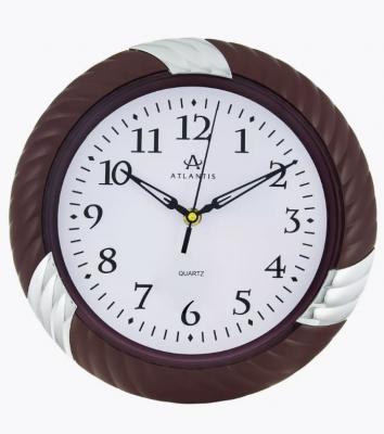 Часы настенные Atlantis GD-8301 коричневый (brown)