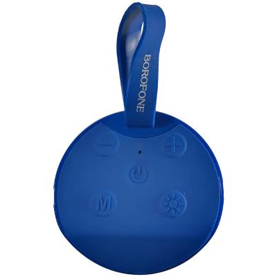 Активная колонка BOROFONE BR5 (FM/AUX/USB/microSD/BT/подсветка), синий***