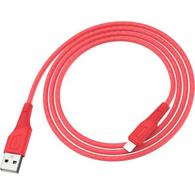 Кабель USB - Lightning 8pin, 1,0м, HOCO X58 Airy, красный