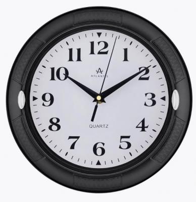 Часы настенные Atlantis TLD-6356 черный (black)