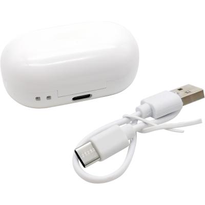 Беспроводные наушники More choice BW01 TWS, bluetooth, в кейсе, белый