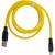Кабель USB - Lightning 8pin, 1,0м, HOCO X21 Plus Silicone 2.4A, черный/желтый
