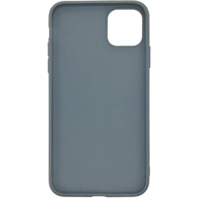 Чехол-накладка iPhone 11 PRO MAX, More choice Silicone MATTE (Dark Blue)