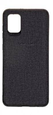 Чехол-накладка iPhone 12 mini, TPU рез+текстиль, черный