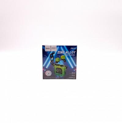 Беспроводные наушники HOCO EW33 Interstellar, Bluetooth, в кейсе, зеленый