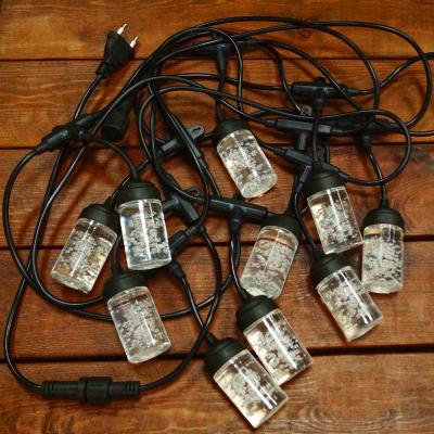 Гирлянда белт-лайт, уличная, 5м, 10LED, Цилиндр т.белый LX-483