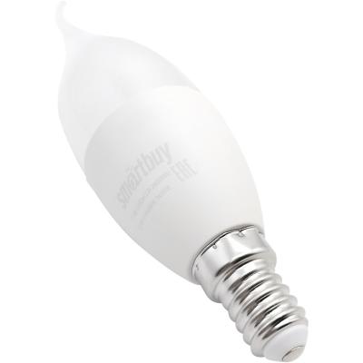 LED лампа Свеча на ветру мат. C37Can/9,5W/6000/E14, Smartbuy**