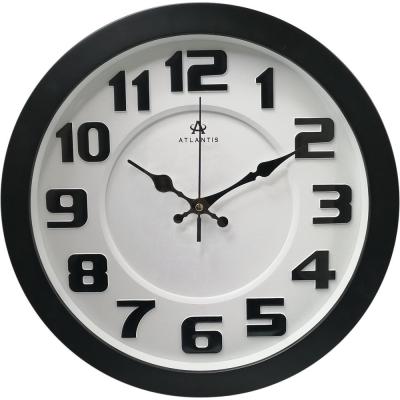 Часы настенные Atlantis 2288TC-B, черный (black)